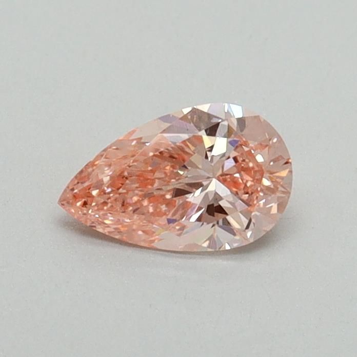 0.34 CT Fancy Vivid Pink PEAR