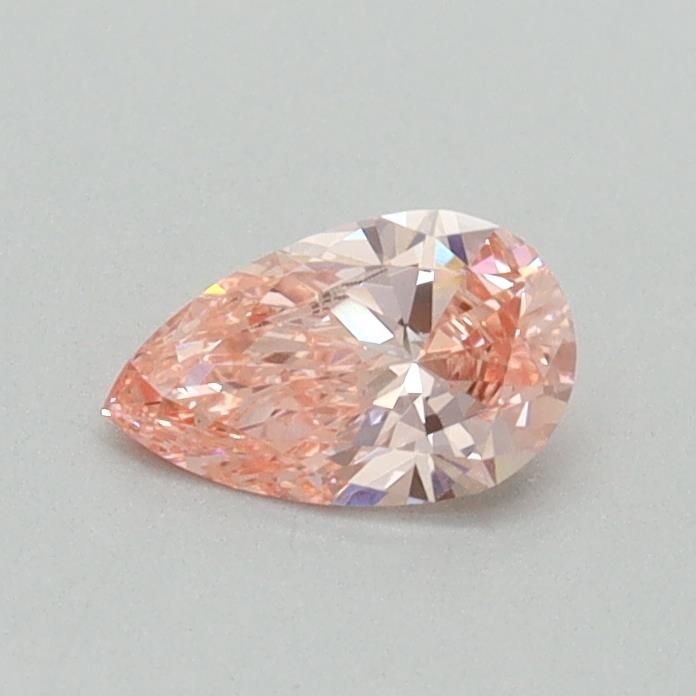 0.34 CT Fancy Vivid Pink PEAR