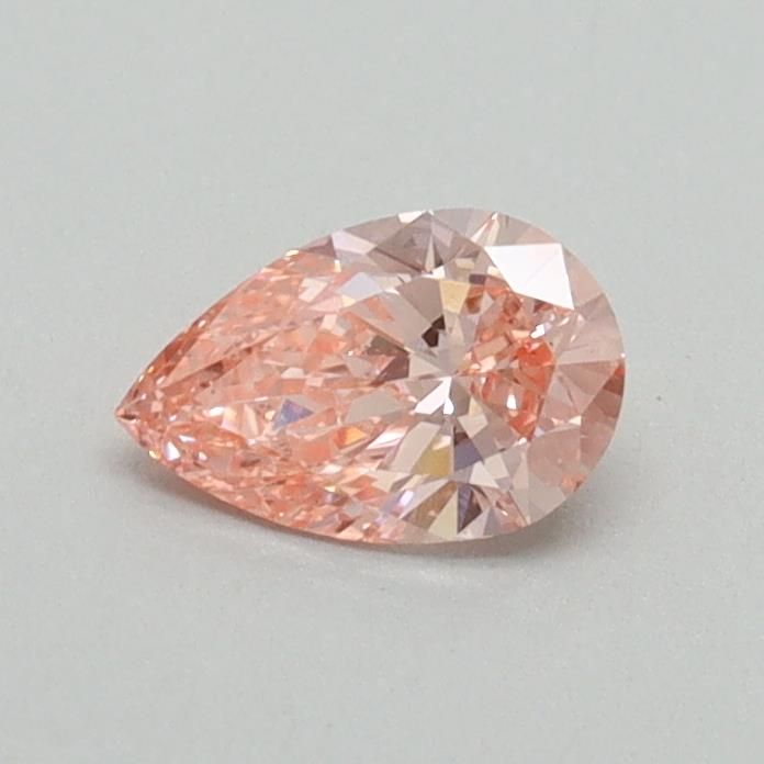 0.37 CT Fancy Vivid Pink PEAR