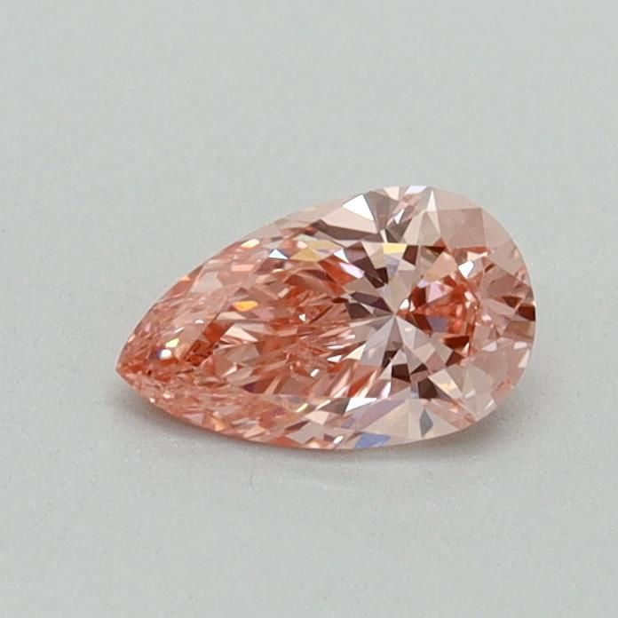 0.37 CT Fancy Vivid Pink PEAR