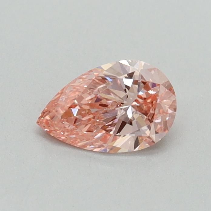 0.37 CT Fancy Vivid Pink PEAR