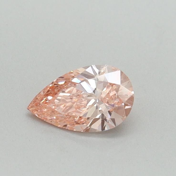 0.31 CT Fancy Vivid Pink PEAR