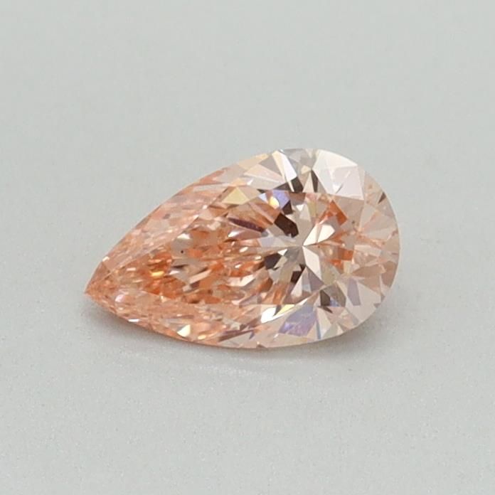 0.31 CT Fancy Vivid Pink PEAR