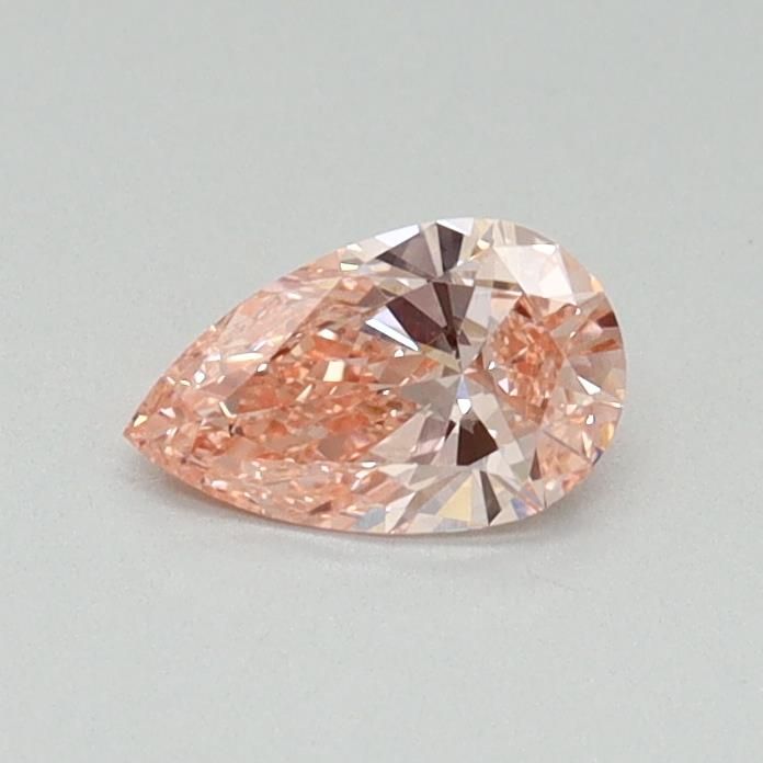 0.3 CT Fancy Vivid Pink PEAR