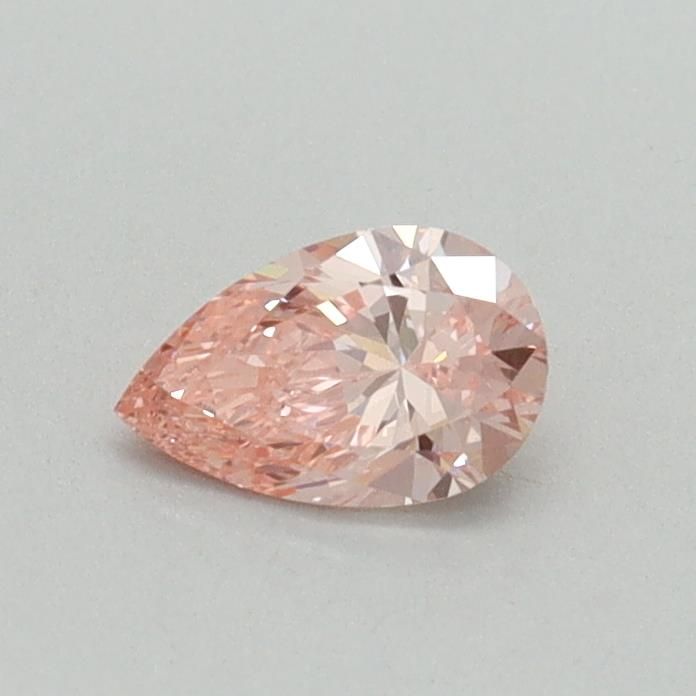0.31 CT Fancy Vivid Pink PEAR