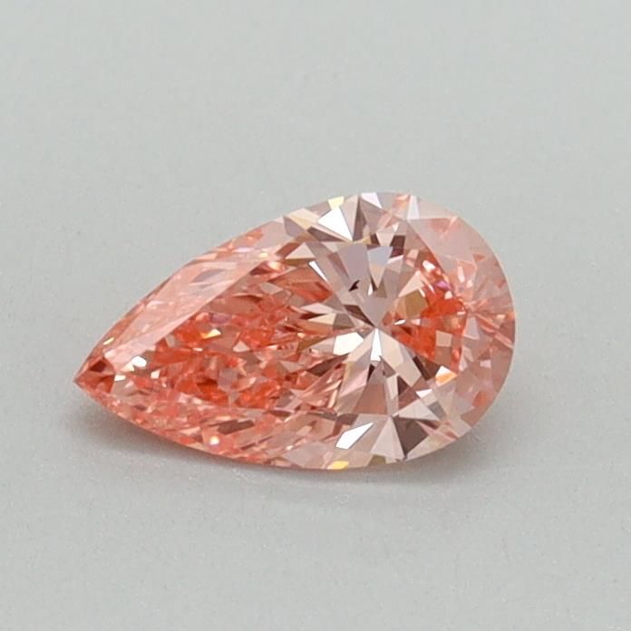 0.38 CT Fancy Vivid Pink PEAR