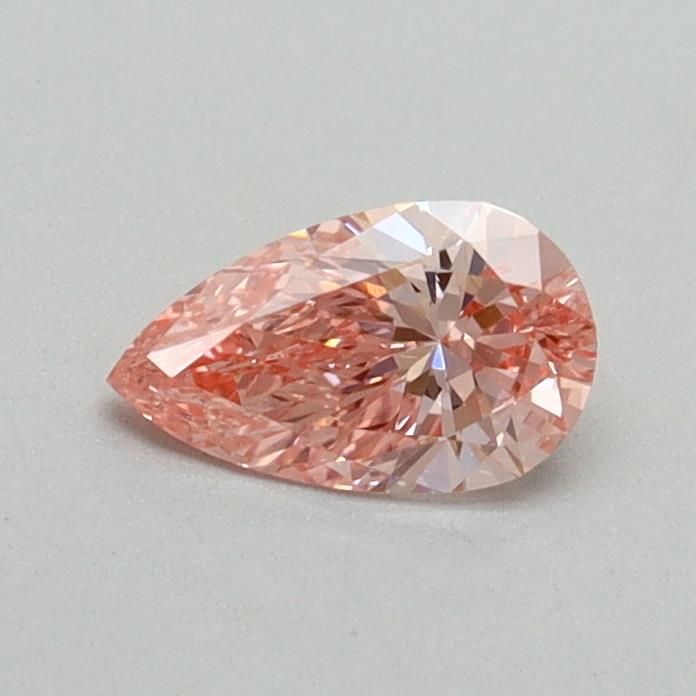 0.38 CT Fancy Vivid Pink PEAR