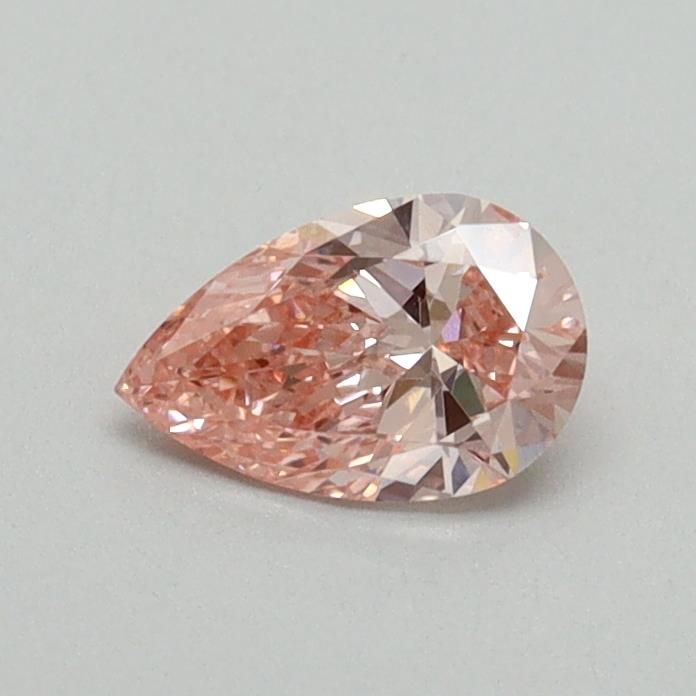 0.38 CT Fancy Vivid Pink PEAR