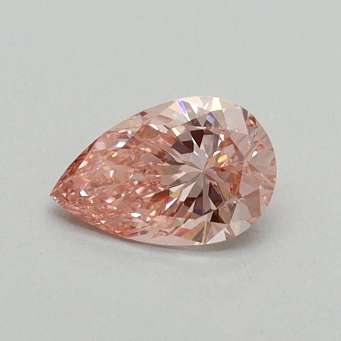 0.39 CT Fancy Vivid Pink PEAR