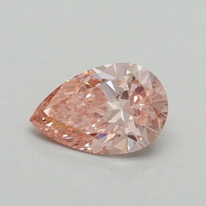 0.39 CT Fancy Vivid Pink PEAR