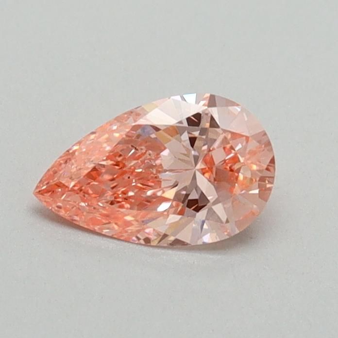 0.39 CT Fancy Vivid Pink PEAR