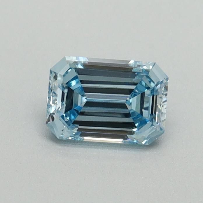 0.45 CT Fancy Intense Blue EMERALD