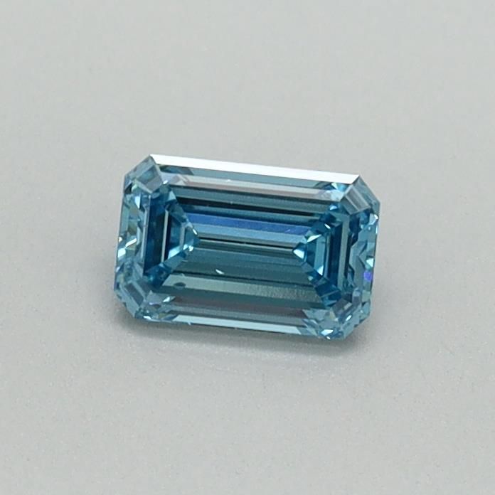0.3 CT Fancy Vivid Blue EMERALD