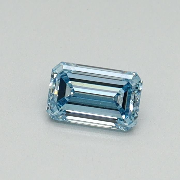0.3 CT Fancy Vivid Blue EMERALD
