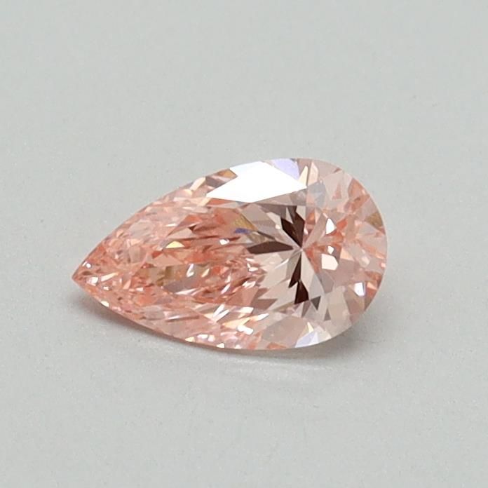 0.3 CT Fancy Vivid Pink PEAR