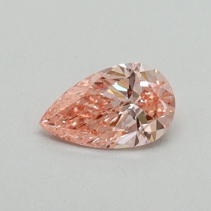 0.3 CT Fancy Vivid Pink PEAR