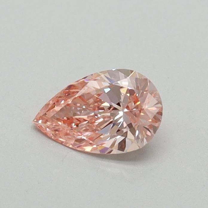 0.32 CT Fancy Vivid Pink PEAR