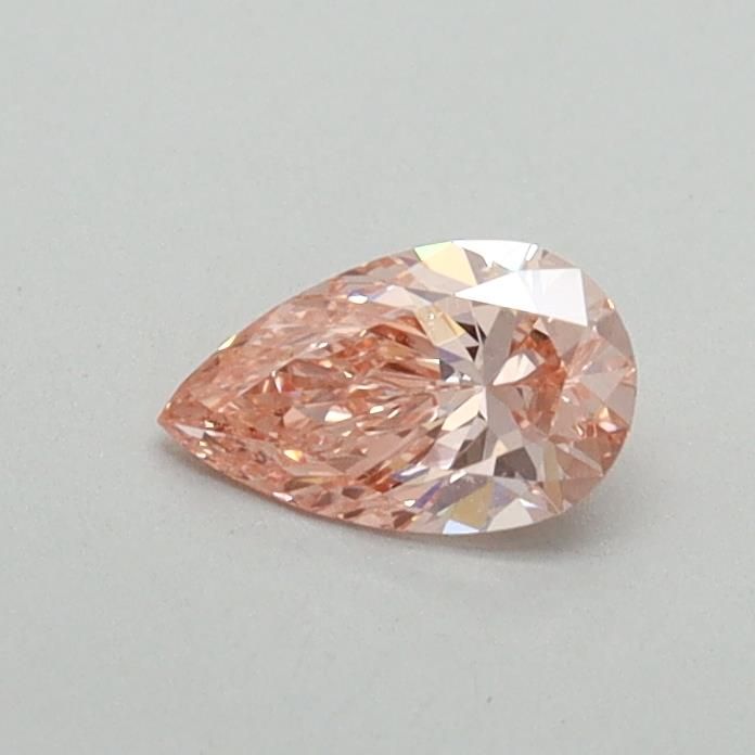 0.31 CT Fancy Vivid Pink PEAR