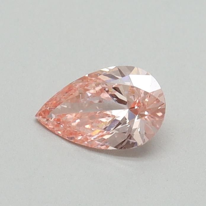 0.32 CT Fancy Vivid Pink PEAR