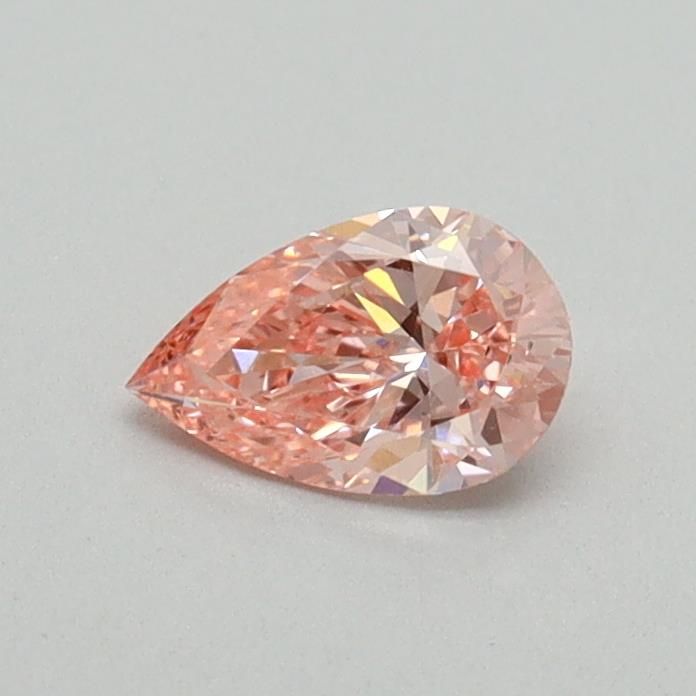 0.32 CT Fancy Vivid Pink PEAR