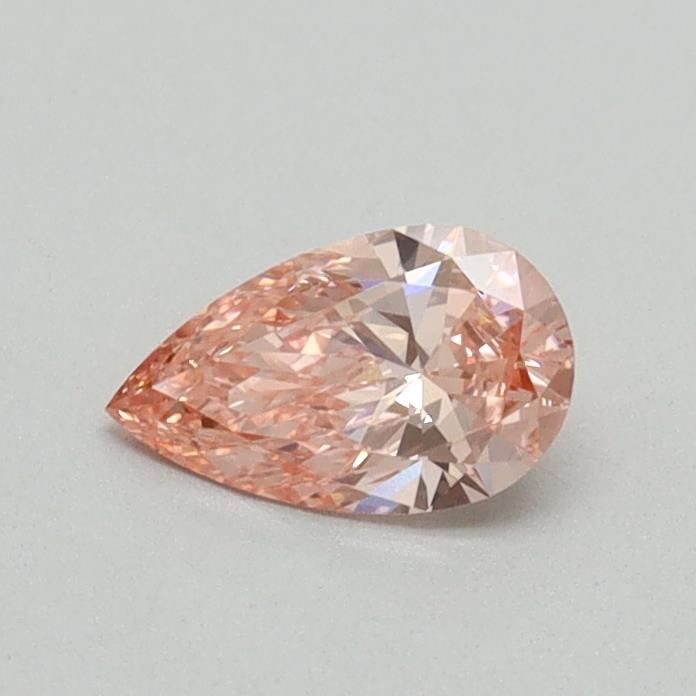 0.32 CT Fancy Vivid Pink PEAR