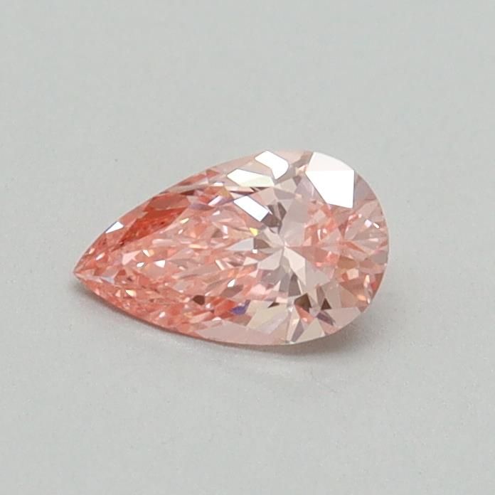 0.32 CT Fancy Vivid Pink PEAR