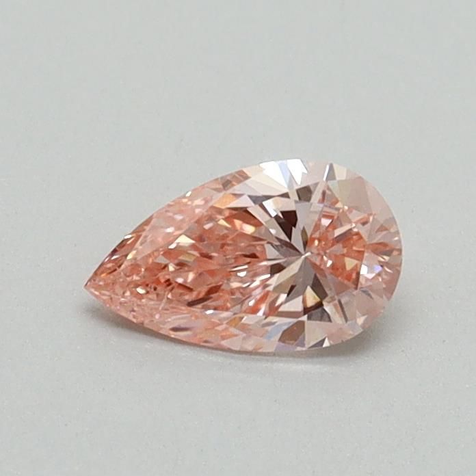 0.32 CT Fancy Vivid Pink PEAR