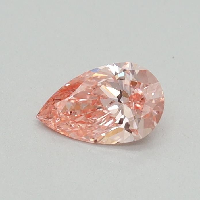 0.32 CT Fancy Vivid Pink PEAR