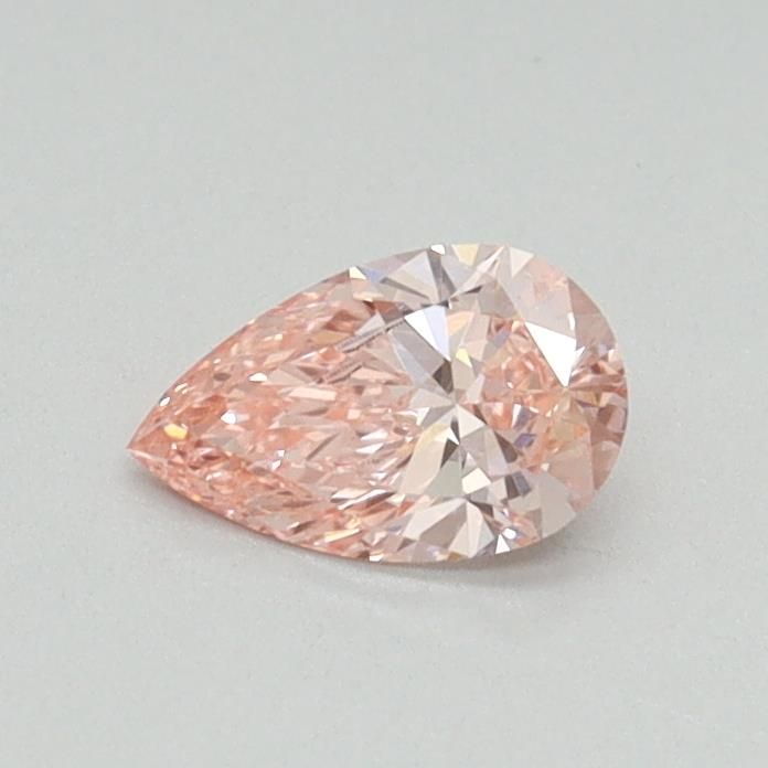 0.32 CT Fancy Vivid Pink PEAR