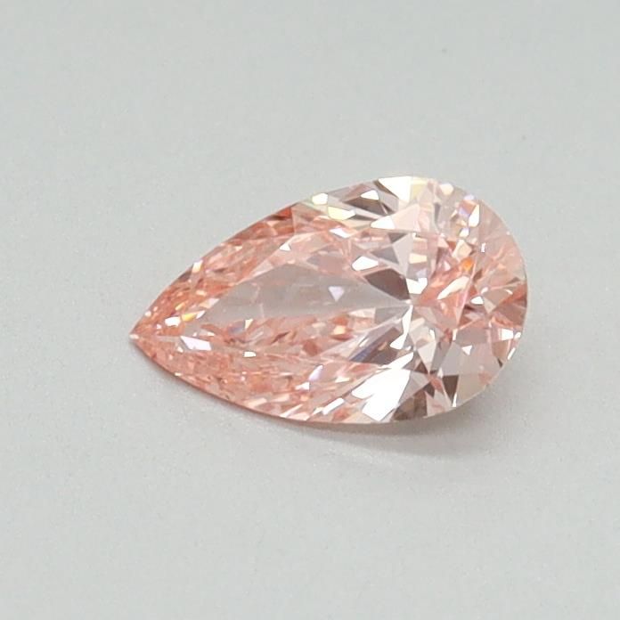 0.31 CT Fancy Vivid Pink PEAR