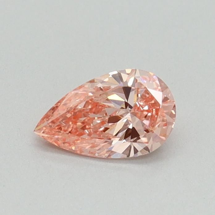 0.32 CT Fancy Vivid Pink PEAR