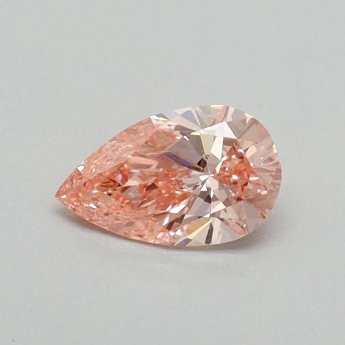 0.32 CT Fancy Vivid Pink PEAR