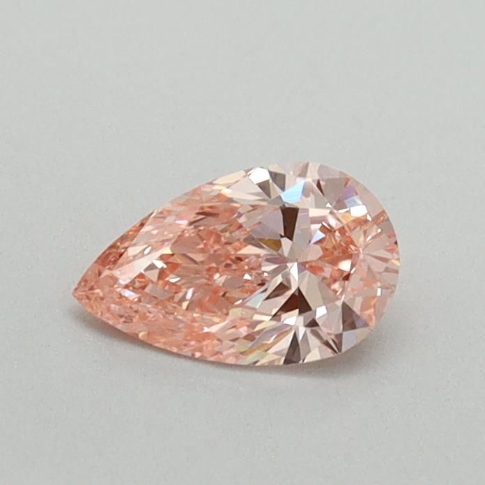 0.33 CT Fancy Vivid Pink PEAR