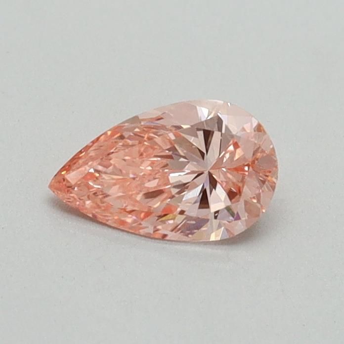 0.34 CT Fancy Vivid Pink PEAR