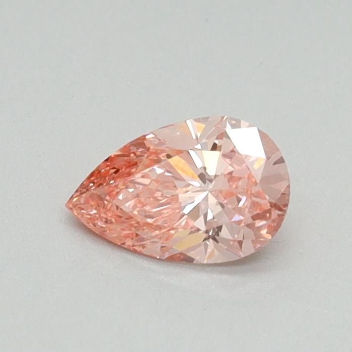 0.34 CT Fancy Vivid Pink PEAR