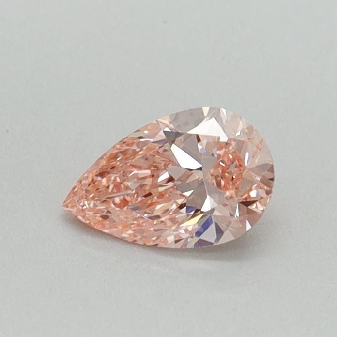 0.34 CT Fancy Intense Pink PEAR