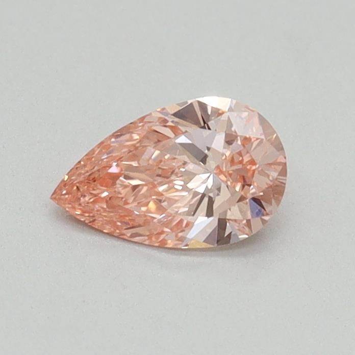 0.34 CT Fancy Vivid Pink PEAR
