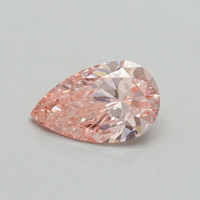 0.34 CT Fancy Vivid Pink PEAR