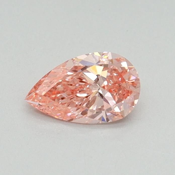 0.35 CT Fancy Vivid Pink PEAR