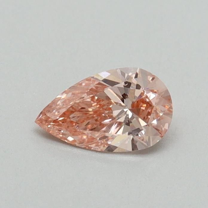 0.32 CT Fancy Vivid Pink PEAR