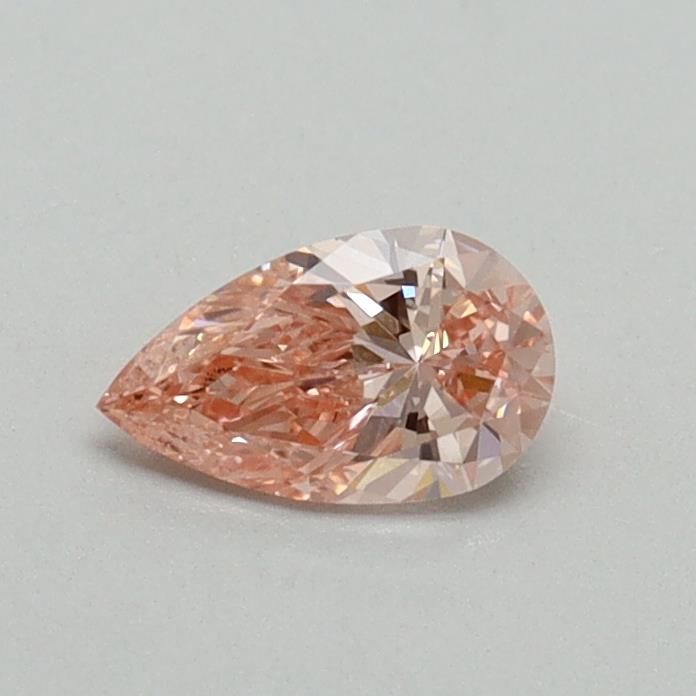 0.32 CT Fancy Vivid Pink PEAR