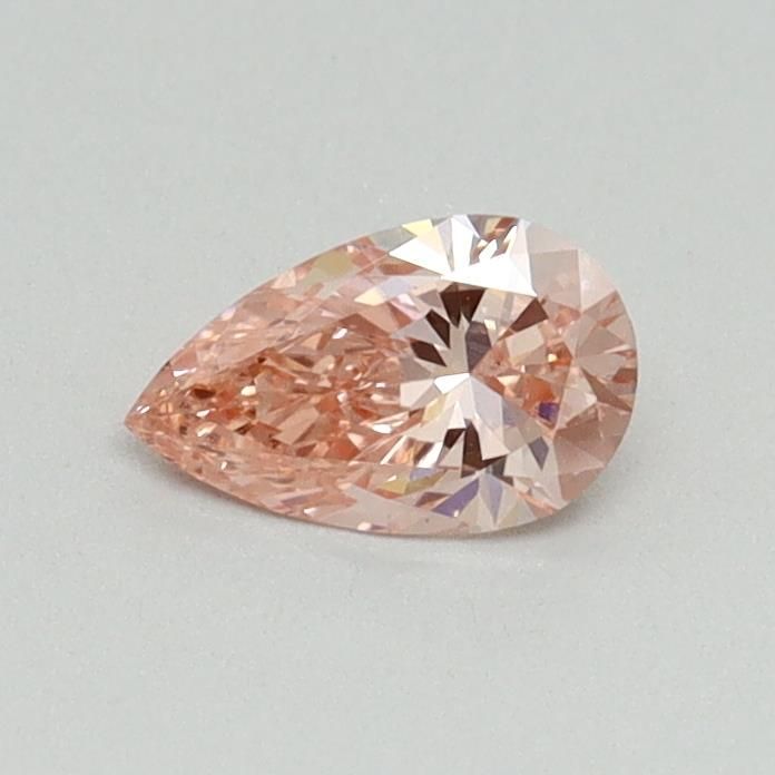 0.32 CT Fancy Vivid Pink PEAR
