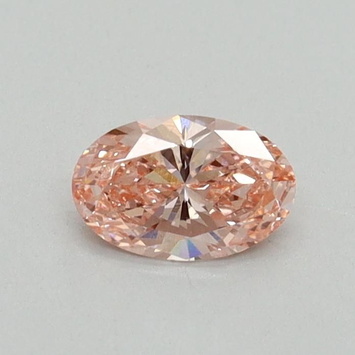 0.35 CT Fancy Vivid Pink OVAL