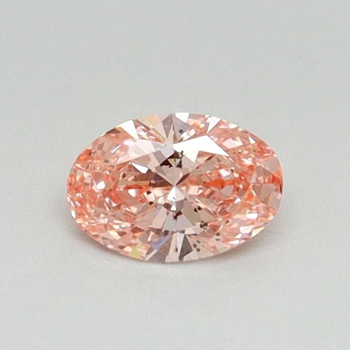 0.33 CT Fancy Vivid Pink OVAL