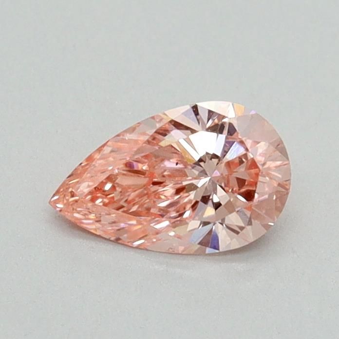 0.42 CT Fancy Vivid Pink PEAR