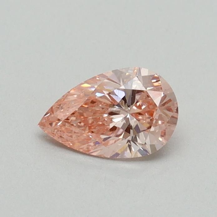 0.34 CT Fancy Vivid Pink PEAR