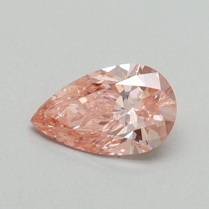 0.4 CT Fancy Vivid Pink PEAR