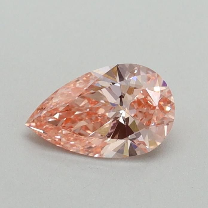0.41 CT Fancy Vivid Pink PEAR