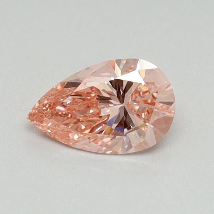0.41 CT Fancy Vivid Pink PEAR