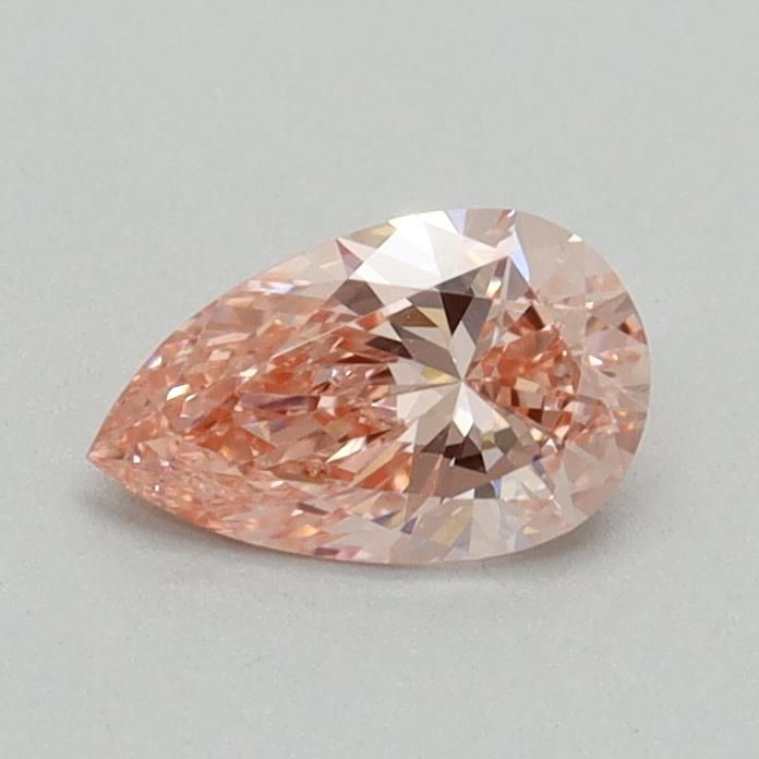 0.49 CT Fancy Vivid Pink PEAR